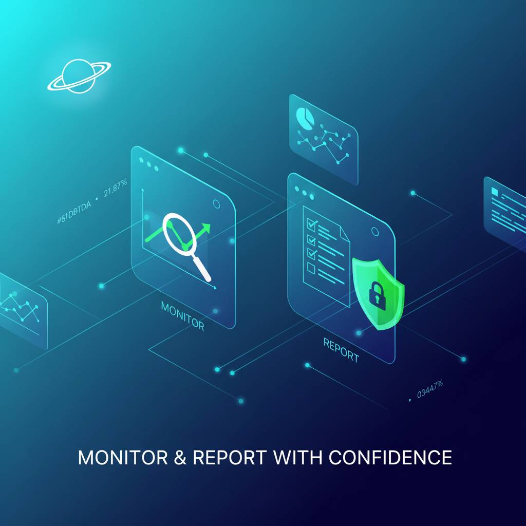 Monitor & Report with Confidence